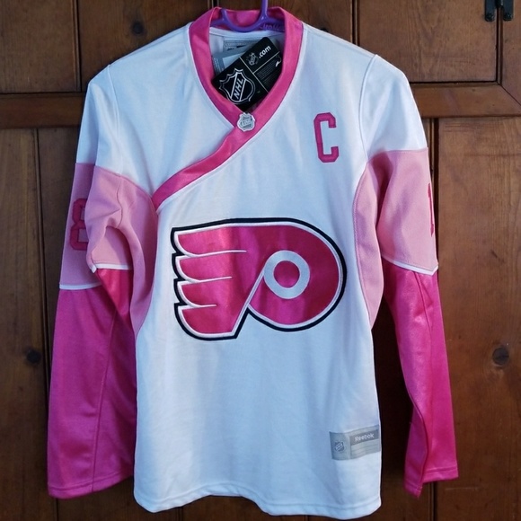 pink flyers jersey
